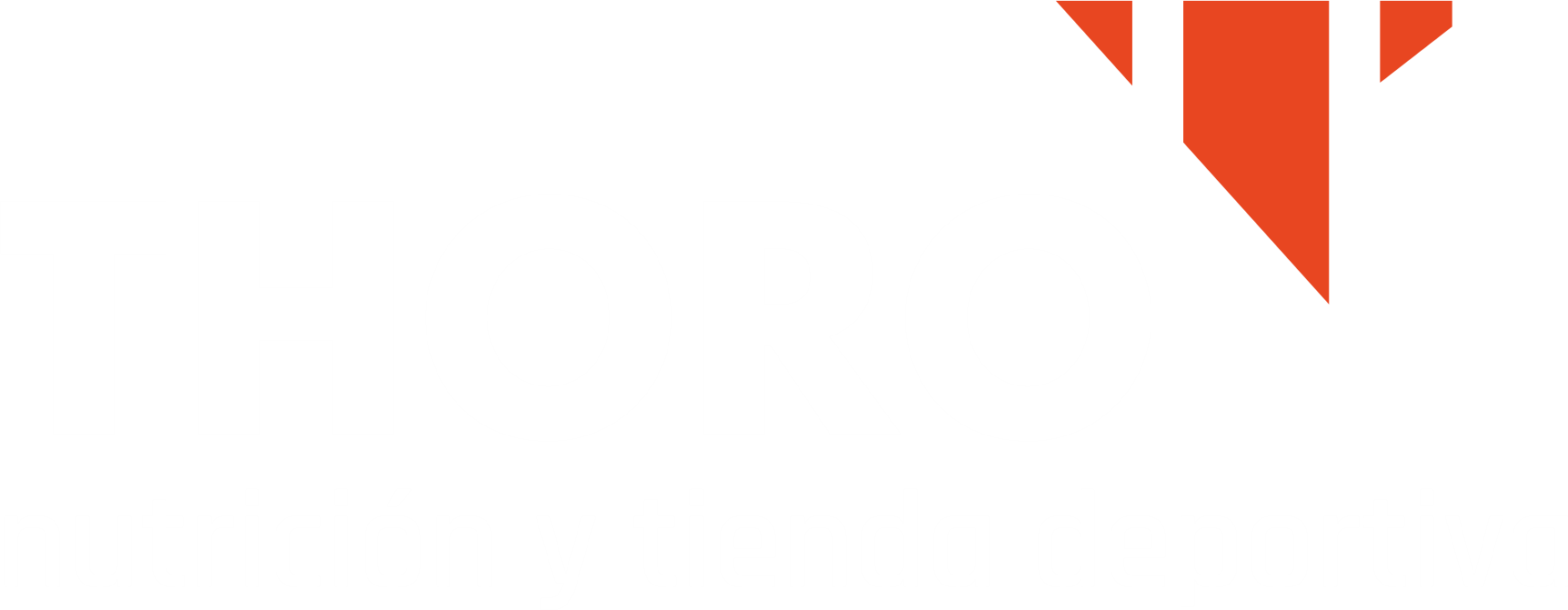 Logo thoro nutrición deportiva